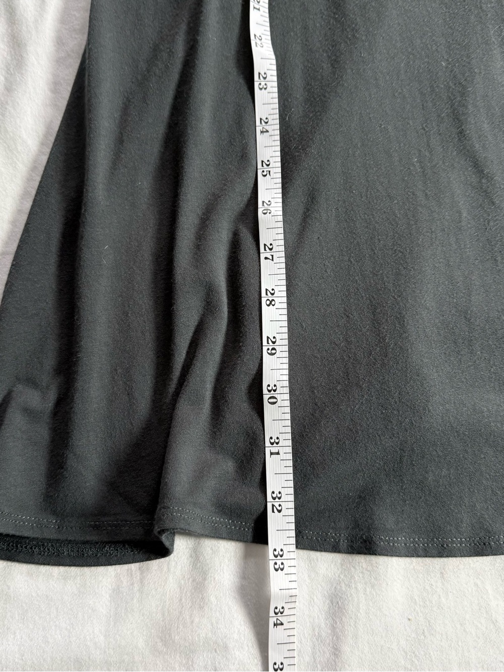 Eileen Fisher Gray Knit Tunic with Back Twist - Picture 9 of 10